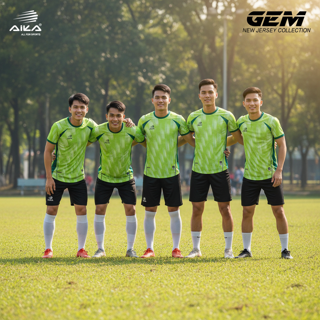 Quần Áo Bóng Đá Aika Siêu Tốc 03 - GEM