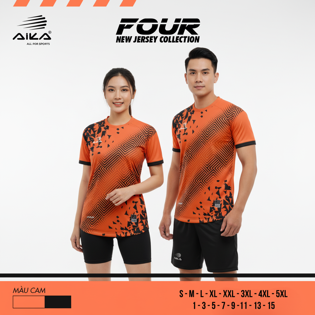 Quần Áo Bóng Đá Aika Siêu Tốc 14 - FOUR