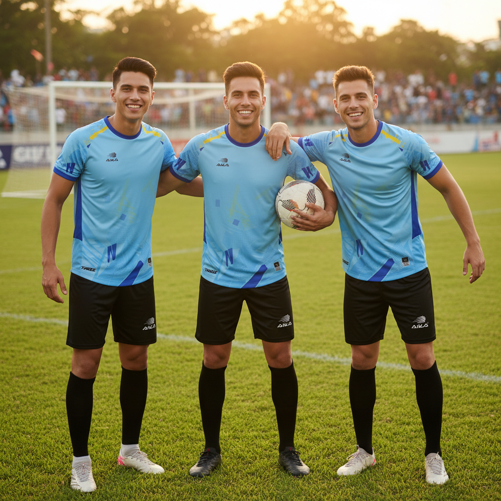 Quần Áo Bóng Đá Aika Siêu Tốc 17 - THREE