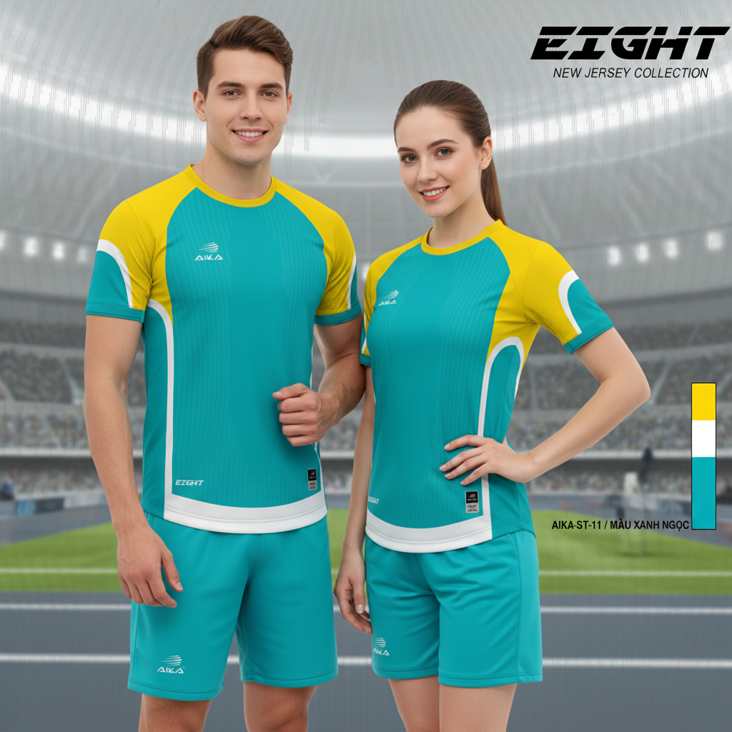 Quần Áo Bóng Đá Aika Siêu Tốc 09 - EIGHT