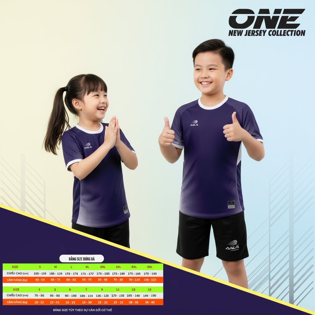 Quần Áo Bóng Đá Aika Siêu Tốc 04 - ONE