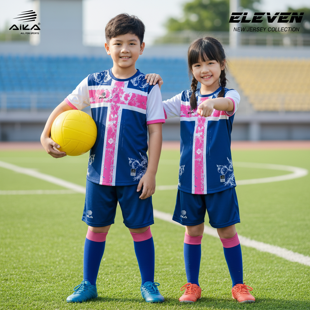 Quần Áo Bóng Đá Aika Siêu Tốc 08 - ELEVEN