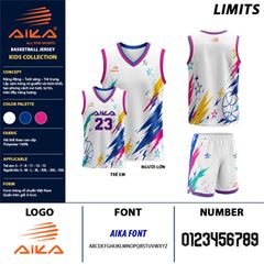 Bộ Áo Bóng Rổ Aika ST LIMITS