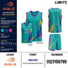 Bộ Áo Bóng Rổ Aika ST LIMITS