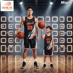 Bộ Áo Bóng Rổ Aika ST MIAMI