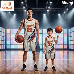Bộ Áo Bóng Rổ Aika ST MIAMI