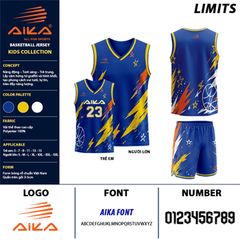 Bộ Áo Bóng Rổ Aika ST LIMITS