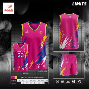 Bộ Áo Bóng Rổ Aika ST LIMITS