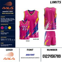 Bộ Áo Bóng Rổ Aika ST LIMITS