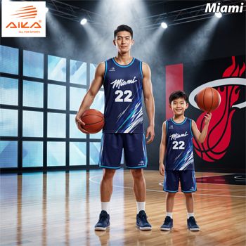 Bộ Áo Bóng Rổ Aika ST MIAMI