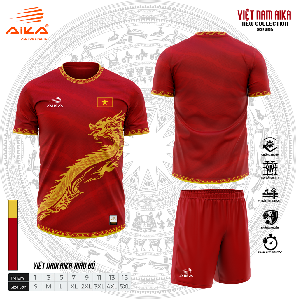 Quần Áo Bóng Đá Aika Siêu Tốc 27  - AIKA VIỆT NAM