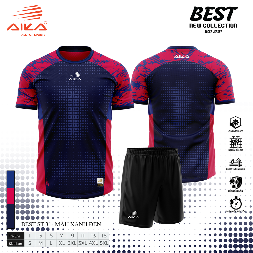 Quần Áo Bóng Đá Aika Siêu Tốc 31  - BEST
