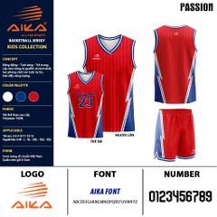 Bộ Áo Bóng Rổ Aika ST PASSION