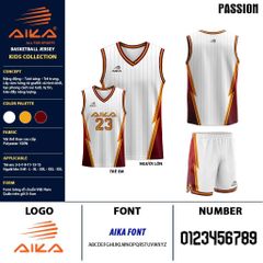 Bộ Áo Bóng Rổ Aika ST PASSION