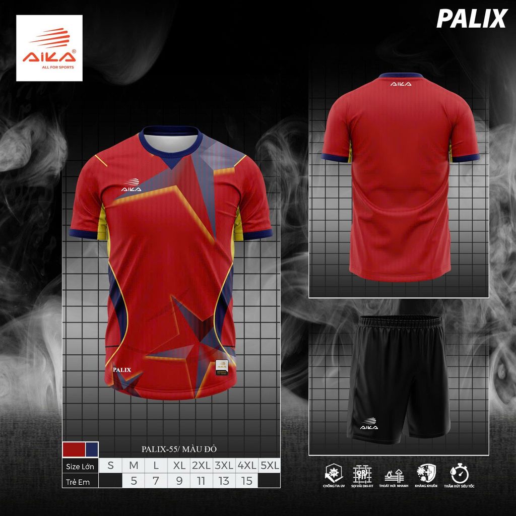 Bộ Áo Bóng Đá AIKA ST PALIX