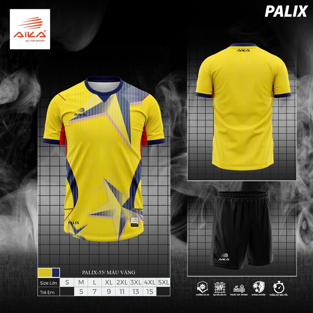 Bộ Áo Bóng Đá AIKA ST PALIX