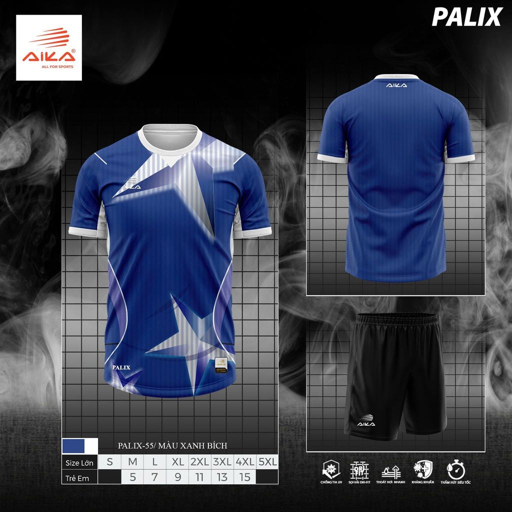 Bộ Áo Bóng Đá AIKA ST PALIX