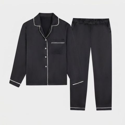 Bộ Đồ Pijama Tay Dài Quần Dài Nữ Lamode LLH002MAH0