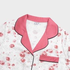 Bộ đồ Pijama nữ lụa latin tay ngắn quần đùi Lamode LST003EDP01