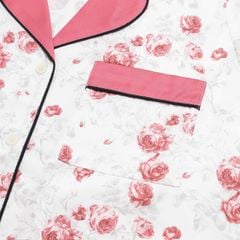 Bộ đồ Pijama nữ lụa latin tay ngắn quần đùi Lamode LST003EDP01