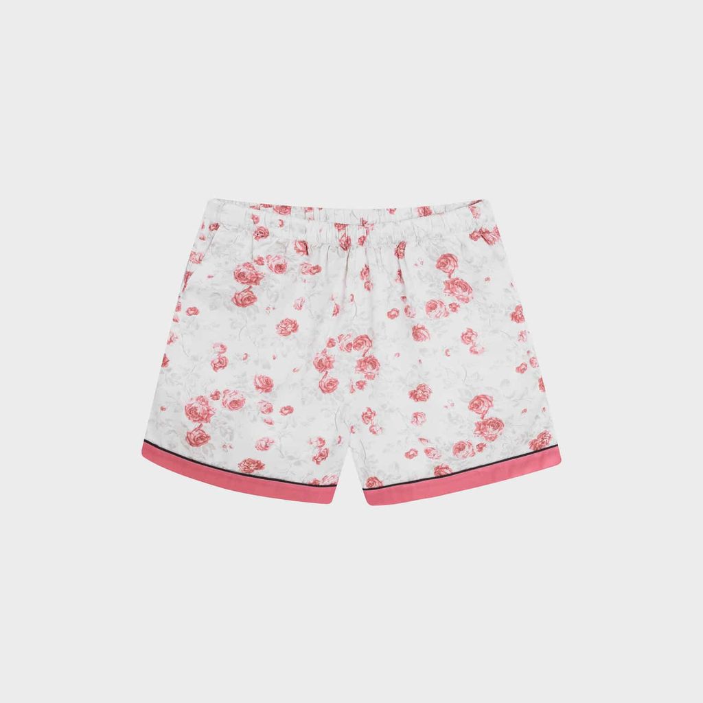 Bộ đồ Pijama nữ lụa latin tay ngắn quần đùi Lamode LST003EDP01
