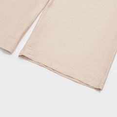 Bộ đồ nữ áo sát nách cổ sen quần suông dài đũi tơ Lamode LST038AS0