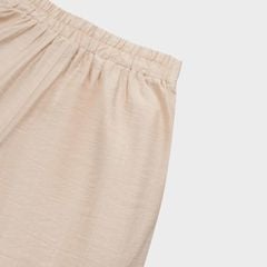 Bộ đồ nữ áo sát nách cổ sen quần suông dài đũi tơ Lamode LST038AS0