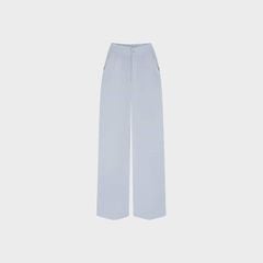 Bộ đồ nữ áo sát nách cổ sen quần suông dài đũi tơ Lamode LST038AS0