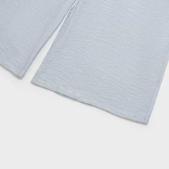 Bộ đồ nữ áo sát nách cổ sen quần suông dài đũi tơ Lamode LST038AS0