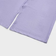 Bộ đồ nữ áo sát nách cổ sen quần suông dài đũi tơ Lamode LST038AS0