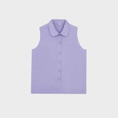 Bộ đồ nữ áo sát nách cổ sen quần suông dài đũi tơ Lamode LST038AS0