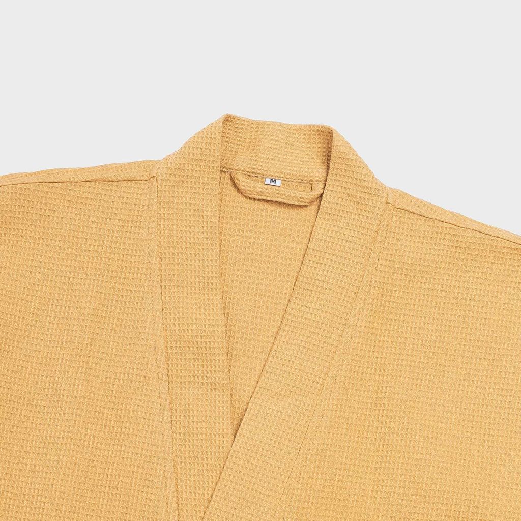 Áo Choàng Tắm Dệt Tổ Ong Cao Cấp 100% Cotton Lamode LRB001A0H0