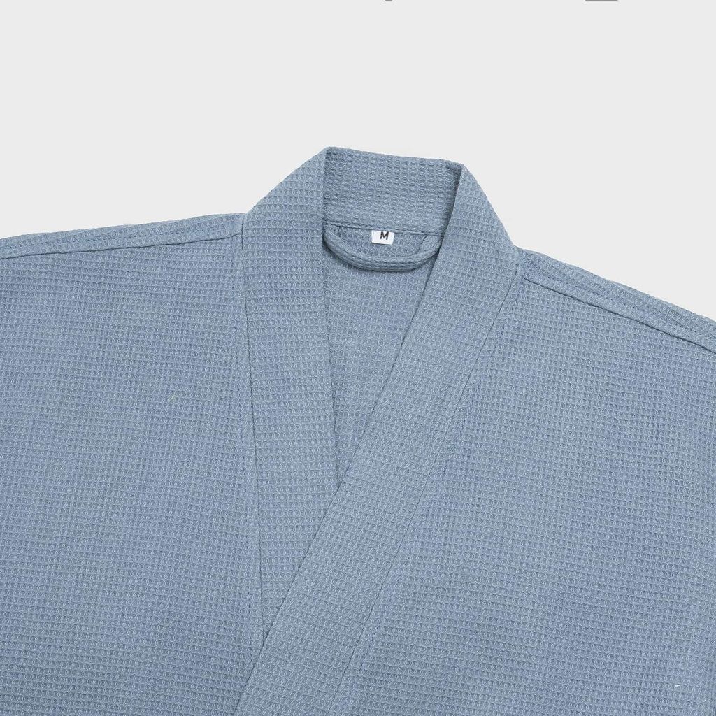 Áo Choàng Tắm Dệt Tổ Ong Cao Cấp 100% Cotton Lamode LRB001A0H0