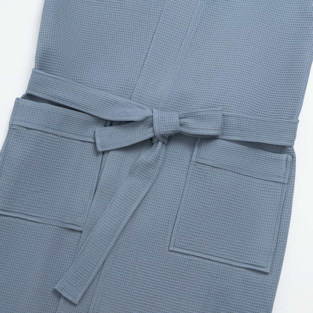 Áo Choàng Tắm Dệt Tổ Ong Cao Cấp 100% Cotton Lamode LRB001A0H0