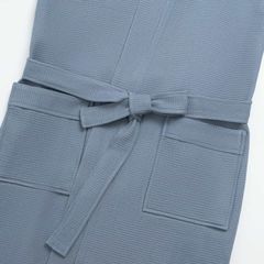 Áo Choàng Tắm Dệt Tổ Ong Cao Cấp 100% Cotton Lamode LRB001A0H0