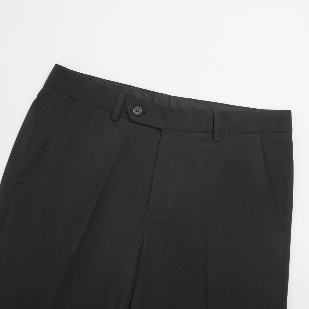 Quần Âu Đen Nam Lamode Regular Fit LTR0010S0