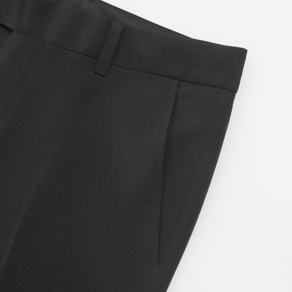 Quần Âu Đen Nam Lamode Regular Fit LTR0010S0