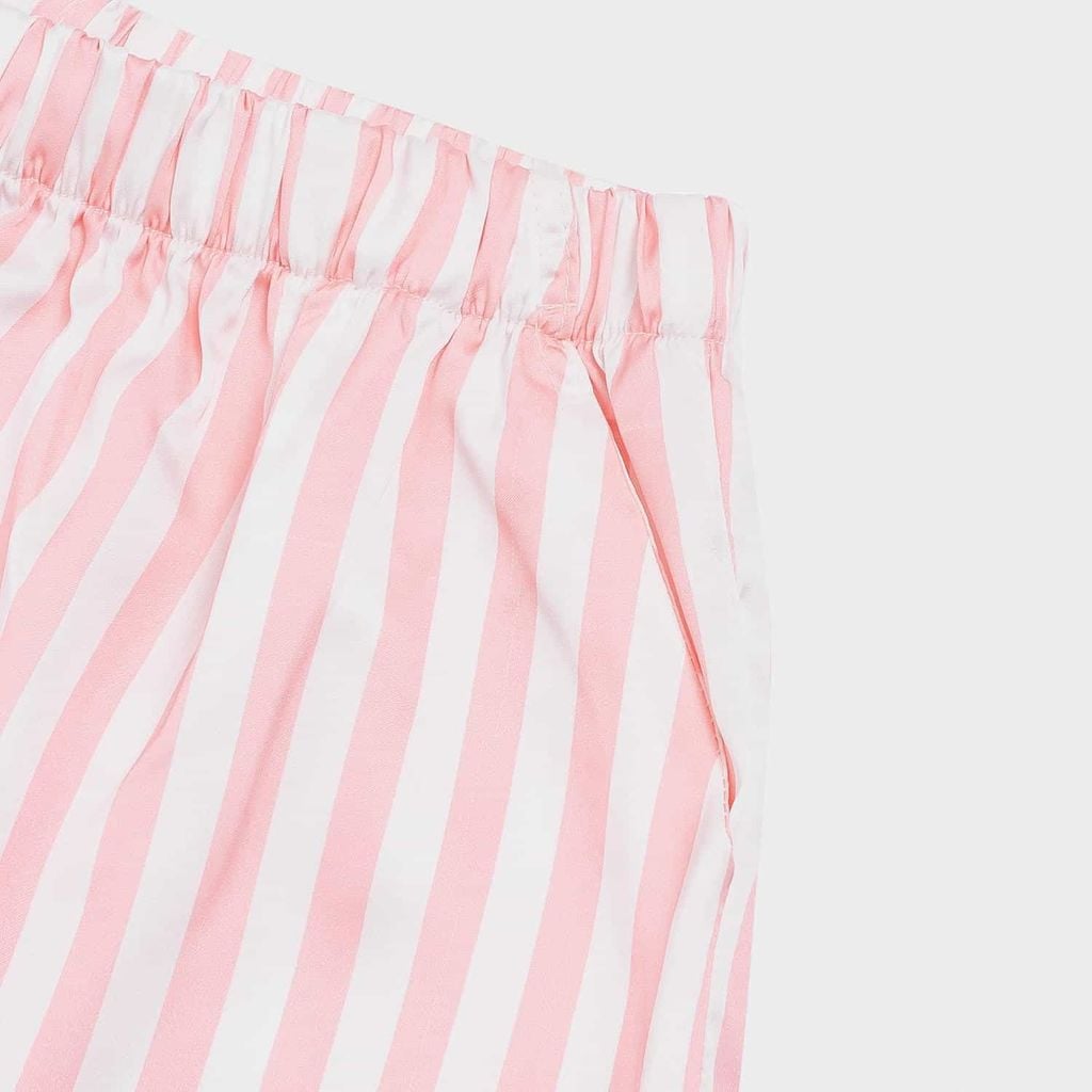 Bộ đồ Pijama dài tay nữ Lamode họa tiết kẻ LLH002EDP01