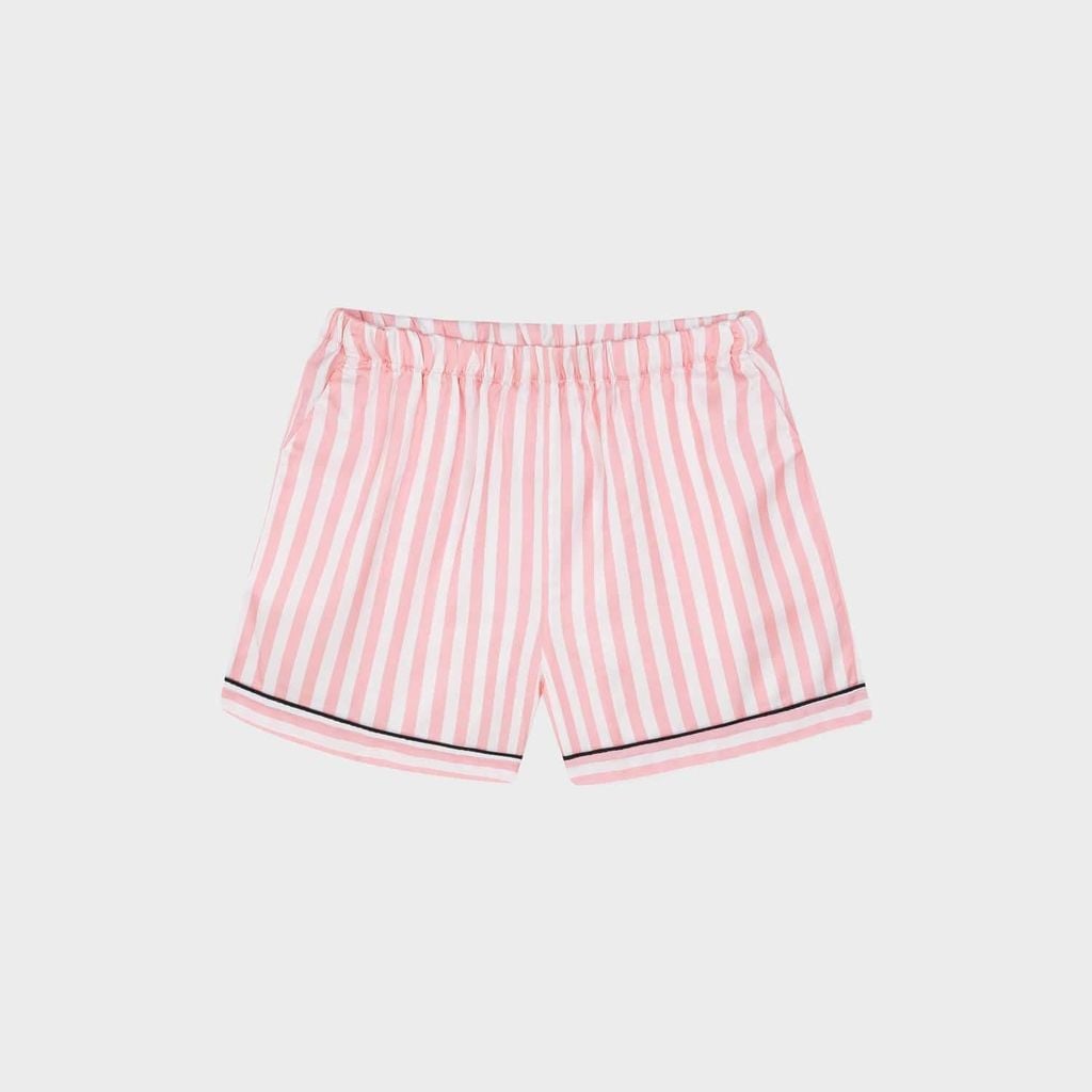 Bộ đồ Pijama nữ lụa latin tay ngắn quần đùi Lamode LST001EDP01