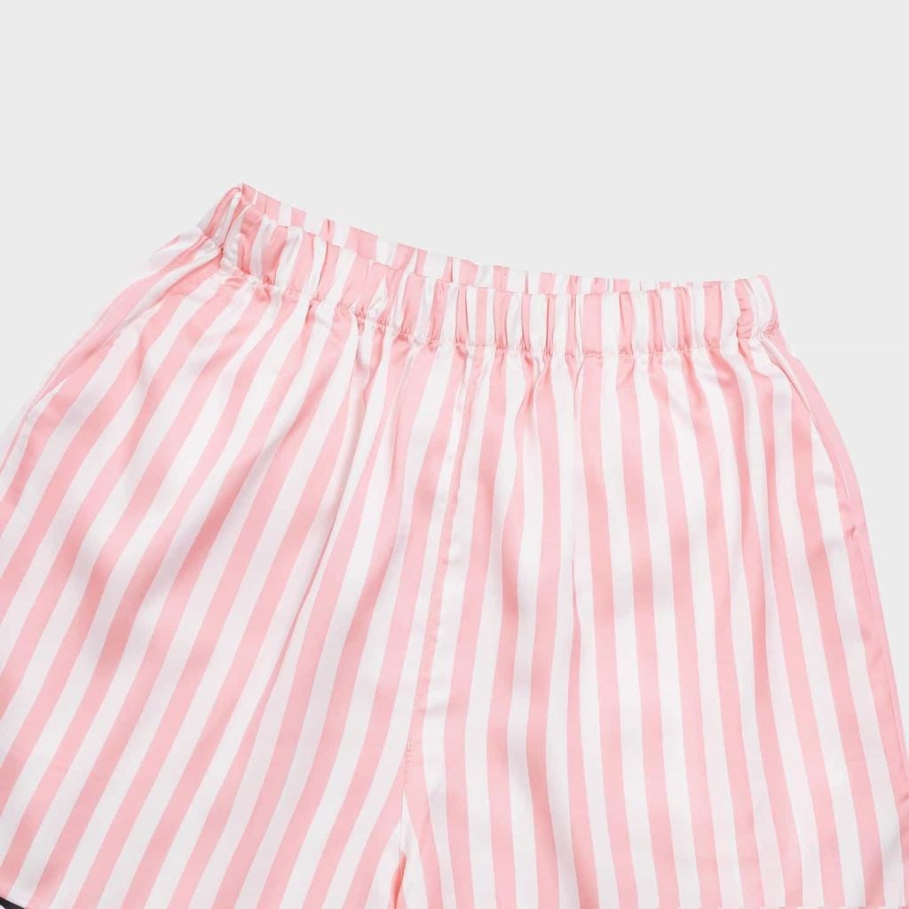 Bộ đồ Pijama nữ lụa latin tay ngắn quần đùi Lamode LST001EDP01