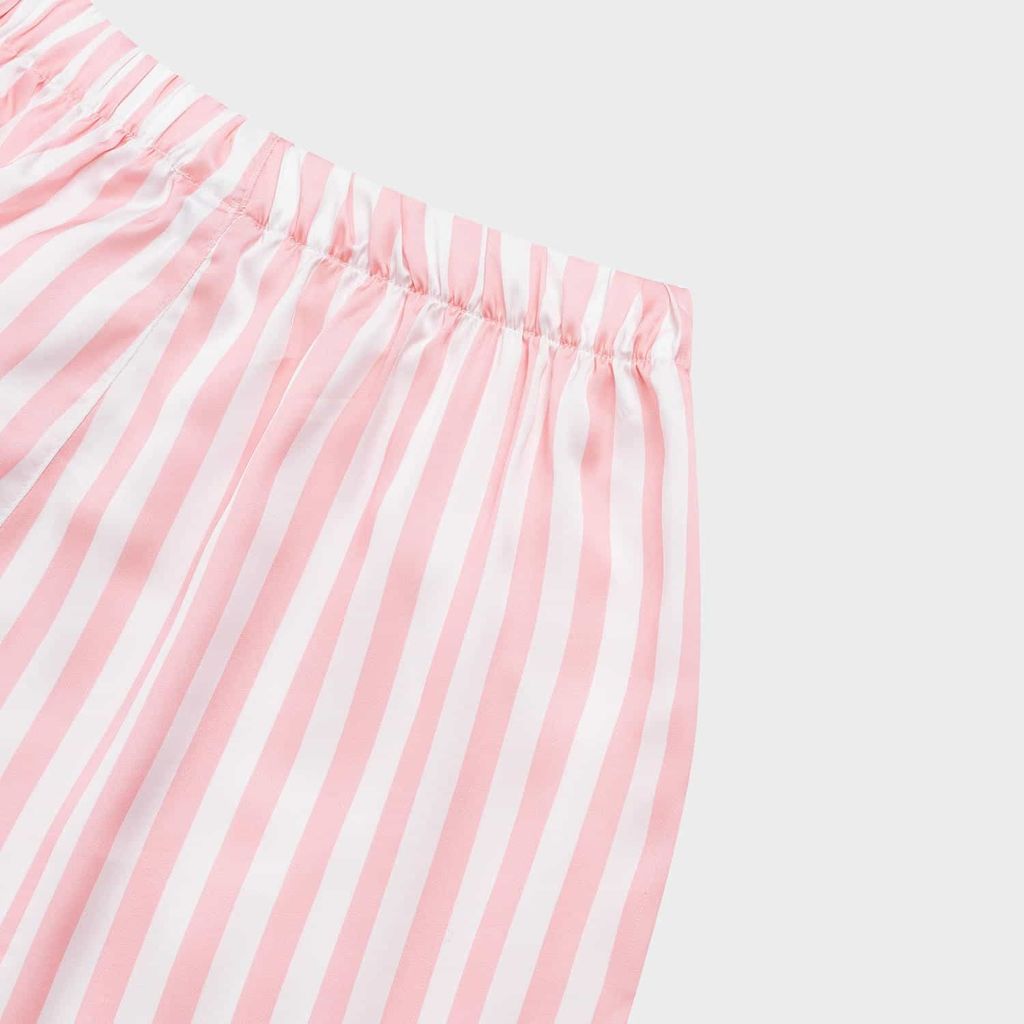 Bộ đồ Pijama nữ lụa latin tay ngắn quần đùi Lamode LST001EDP01