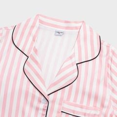 Bộ đồ Pijama nữ lụa latin tay ngắn quần đùi Lamode LST001EDP01