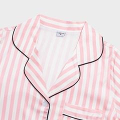 Bộ đồ Pijama nữ lụa latin tay ngắn quần đùi Lamode LST001EDP01