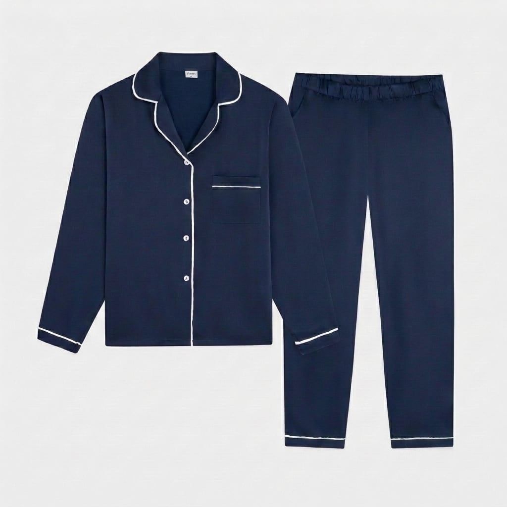 Bộ Đồ Pijama Tay Dài Quần Dài Nữ Lamode LLH002MAH0