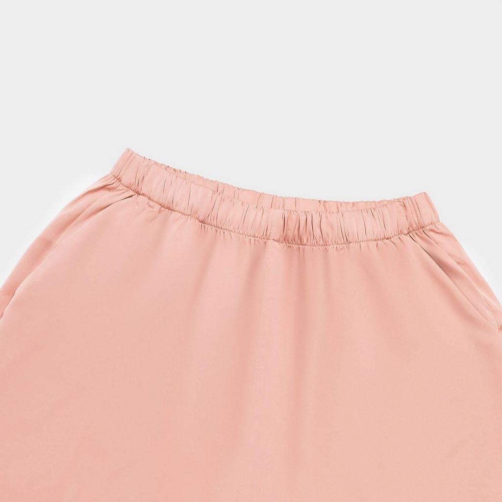 Bộ Đồ Nữ Lamode Pijama ngắn tay lụa satin mềm mát LST051MAH0
