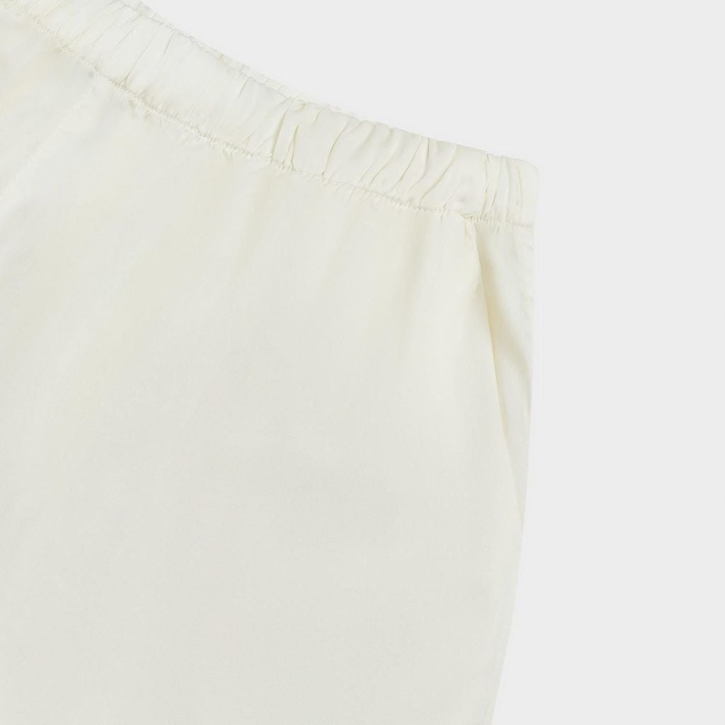 Bộ Đồ Nữ Lamode Pijama ngắn tay lụa satin mềm mát LST051MAH0