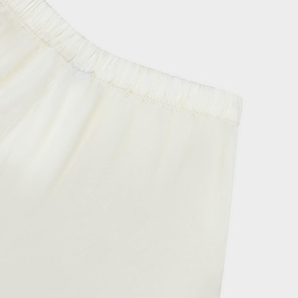 Bộ Đồ Nữ Lamode Pijama ngắn tay lụa satin mềm mát LST051MAH0