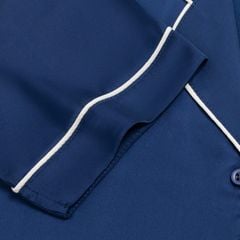 Bộ Đồ Nữ Lamode Pijama ngắn tay lụa satin mềm mát LST051MAH0