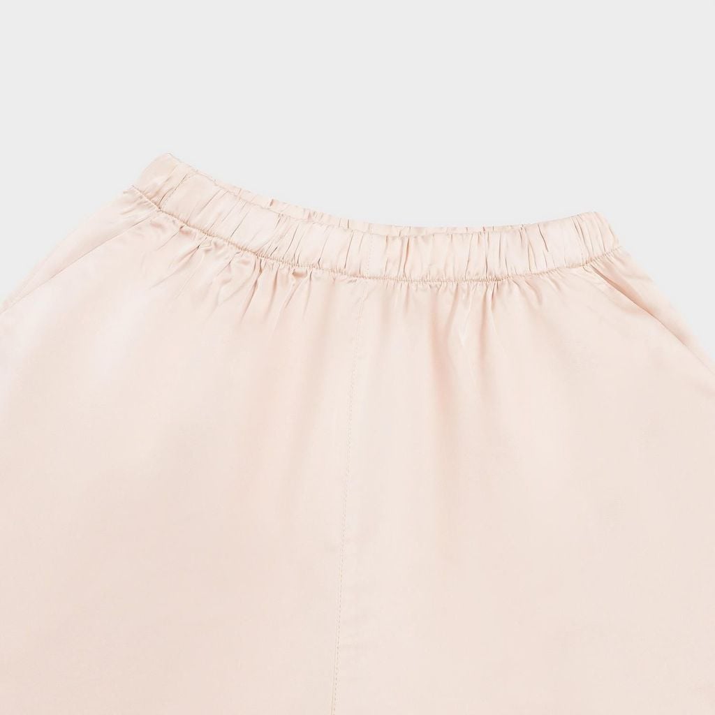 Bộ Đồ Nữ Lamode Pijama ngắn tay lụa satin mềm mát LST051MAH0