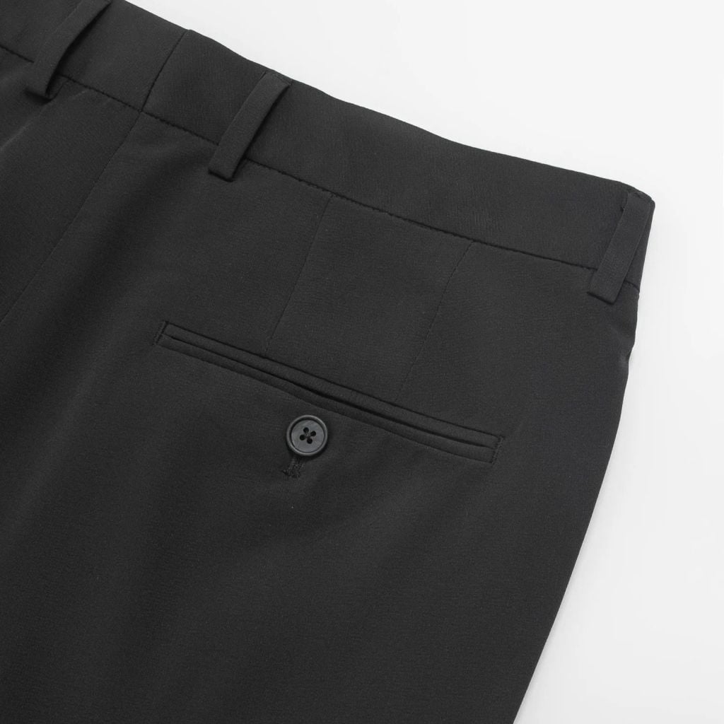 Quần Âu Đen Nam Lamode Regular Fit LTR0010S0